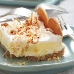 Kokosové cheesecake tyčinky