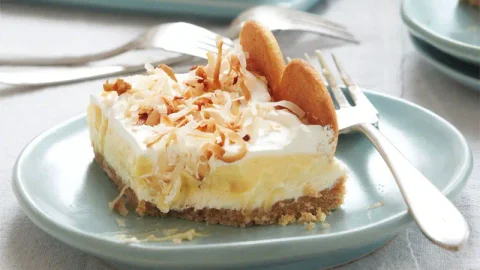 Kokosové cheesecake tyčinky